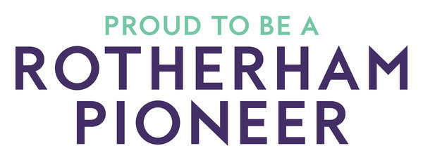 Display proud to be a rotherham pioneer logo 2