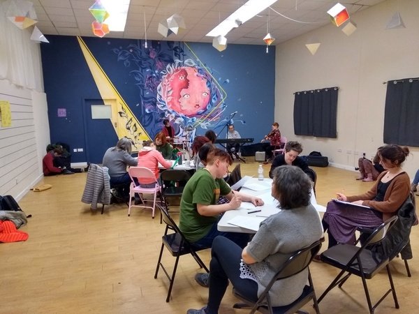 Display poetry and music workshop with genevieve carver the unsung